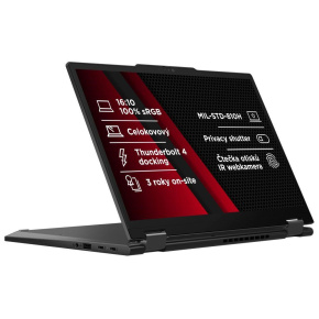 Lenovo TP X13 2in1 G5, Ultra 5-125U, 13.3˝ 1920x1200 WUXGA/Touch, UMA, 16GB, SSD 512GB, W11Pro, 400N, matný,4G/LTE,3yPS