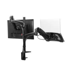 TRUST Držák na monitor a notebook Mara, Monitor až 32", Notebook až 17", černá