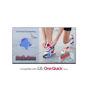 LG 50" signage 50UL3J UHD,400nit 16h,WebOS 6, Landscape and Portrait