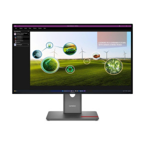 LENOVO LCD ThinkVision P27q-40- 27",IPS,mat,16:9,2560x1440,178/178,4/6ms,350cd/m2,1500:1,CAM,DP,HDMI,PIVOT,VESA,3Y