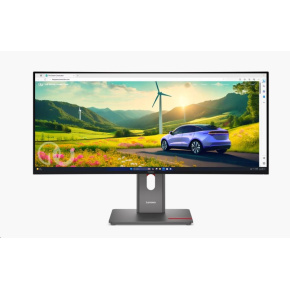 LENOVO LCD P34WD-40 - 34'' ECO-IPS,21:9,3440x1440,120Hz,350cd,2000:1,4ms,2xHDMI,DP,DC,USBHub,USB-C(140W PD),RJ45,VESA