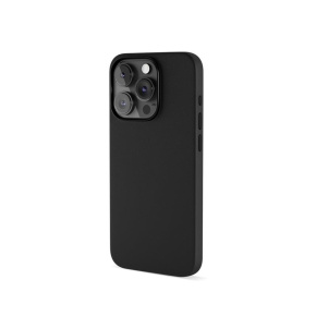 Epico Mag+ kožený kryt iPhone 15 Pro Max - čierna