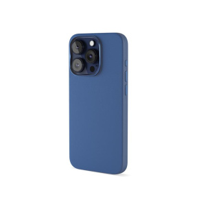 Epico Mag+ kožený kryt iPhone 15 Pro Max - modrá