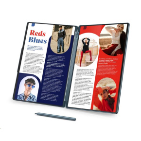 Lenovo IP Yoga Book 9 14IAH10, Ultra 7 255H, 14.0˝ 2880 x 1800/Touch, UMA, 32GB, SSD 1TB, W11Pro, modrý, 3y PS