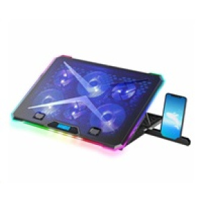 EVOLVEO Ania 9 RGB, nastaviteľný podstavec pre notebook