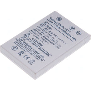 Batéria T6 Power Nikon EN-EL5, CP1, 1000mAh, 3,7Wh, sivá