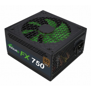 EVOLVEO FX 750, zdroj 750W ATX, 14cm, 80+, Bronze, 3YRW