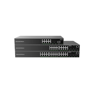 Grandstream GWN7803P L2+ Managed Network PoE Switch 24x 1Gb RJ45, 4x SFP, DHCP, QoS, VLAN