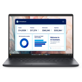 Dell Pro 13 Premium PA13250/U7-268V/Evo/32GB/512GB SSD/13.3" QHD+Touch/IR Cam & Mic/FgrPr/Backlit Kb/W11 Pro/3Y ProSpt