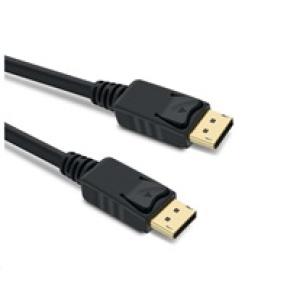 PremiumCord DisplayPort 1.4 přípojný kabel M/M, zlacené konektory, 0,5m
