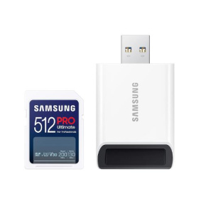 Samsung SDXC 512GB PRO ULTIMATE + USB adaptér
