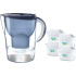 Brita Marella XL filtrační konvice, modrá + 4 filtrační patrony
