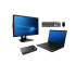 Notebook Lenovo ThinkPad T490 + Docking station Lenovo ThinkPad USB-C Dock (Type 40A9) 90W Adapter + Monitor HP Z24i 24" - Repas