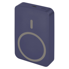 EMOS POWERBANKA WI 1046, bezdrôtové nabíjanie 20W, 10.000mAh, MODRÁ, 1xUSB-C