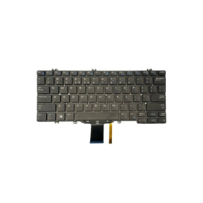 Notebook keyboard Dell US for DELL Latitude 7280, 7380, 7290, 7389, 7390 (PN: 0346TJ)