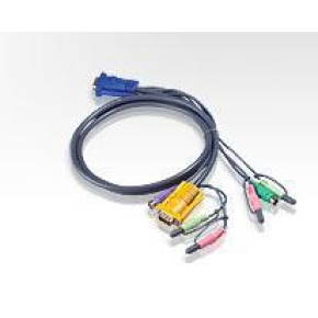 ATEN KVM združ. kábel k CS-1732,34,54,58, PS2, 3m