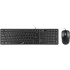 GENIUS set klávesnice + myš Slimstar C126/ Drátový set/ Copilot/ USB/ černá/ CZ+SK layout
