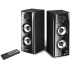 BAZAR - GENIUS reproduktory SP-HF2800 BT/ 2.0/ 60W/ Dřevěné/ Bluetooth/ USB/ dálkové ovládání - Poškozený obal (Komplet)