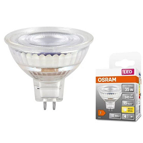 BAZAR - OSRAM LED STAR GU5,3 3,8W/827 12V MR16 35W teplá (Poškozený obal)