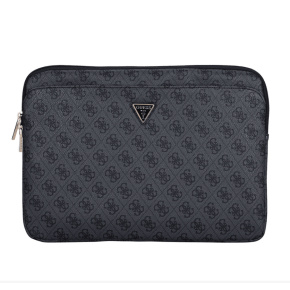 Guess PU 4G Triangle Logo Obal pre Notebook 14'' Black