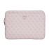 Guess PU 4G Triangle Logo Obal pre Notebook 14'' Pink
