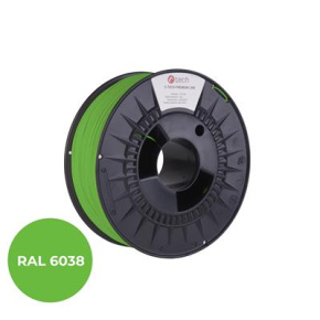 Tisková struna (filament) C-TECH PREMIUM LINE, PETG, luminiscenční zelená, RAL6038, 1,75mm, 1kg