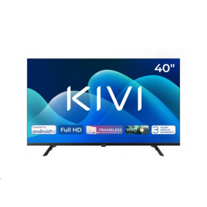 KIVI TV 40F710QB, 40" FHD, OPTIMA L5 HDR, SMART GOOGLE TV, Vyrobene v CZ, Cierna