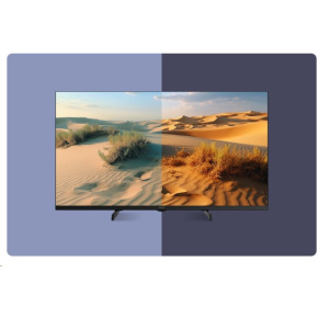 KIVI TV 43U720QB,PRIME E5 QLED, 43", UHD, SMART, Google TV, 2025, Vyrobené v CZ, Čierna