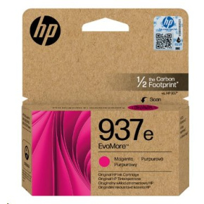 HP 937e EvoMore Magenta Original Ink Cartridge (1,650 pages)