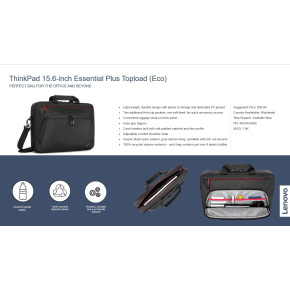 Lenovo ThinkPad Essential Plus 15.6" Topload NEW - taska