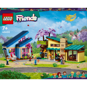 LEGO Friends 42620 Rodinné domy Ollyho a Paisley