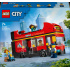 LEGO CITY 60407 Červený dvoupodlažní autobus