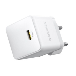 Baseus Rýchlonabíjačka do siete Palm 20W USB-C PD QC 3.0 biela