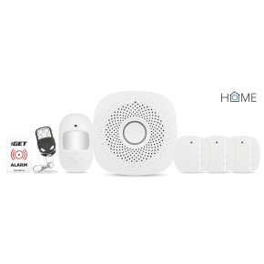 iGET HOME X1 Advanced- Inteligentný Wi-Fi alarm, v aplikácii aj ovládanie IP kamier a zásuviek, Andr, iOS