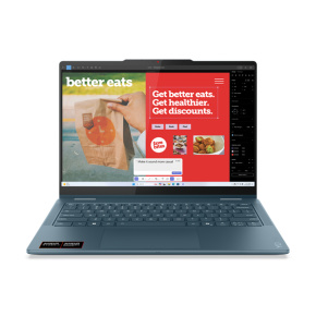 Lenovo IP Yoga 7 2in1 14AKP10, Ryzen AI 5 340, 14.0˝ 1920x1200 WUXGA/Touch, UMA, 16GB, SSD 1TB, W11H, zelený, 3y PS, AI