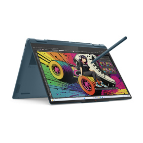 Lenovo IP Yoga 7 2in1 14AKP10, Ryzen AI 5 340, 14.0˝ 1920x1200 WUXGA/Touch, UMA, 16GB, SSD 1TB, W11H, zelený, 3y PS, AI