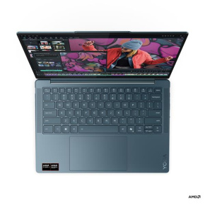 Lenovo IP Yoga Slim 7 14AKP10, Ryzen AI 5 340, 14.0˝ 1920x1200 WUXGA, UMA, 16GB, SSD 512GB, W11H, zelený, 3y PS