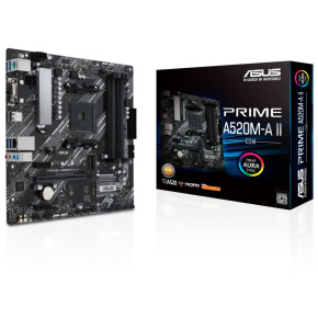 ASUS PRIME A520M-A II/CSM/AM4/mATX