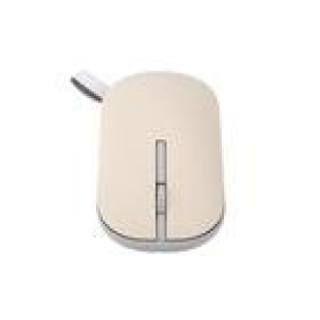 ASUS MD100/Cestovní/Optická/1 600DPI/Bezdrátová USB + Bluetooth/Béžová