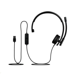 Logitech® H570e USB Headset Mono (Teams version) headset - BLACK - USB-A