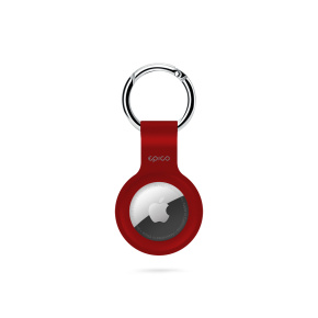 Epico Silicone Case for Airtag - červená
