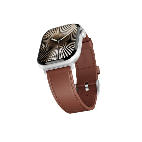 Epico Watch Strap Leather 42/44/45/49 - hnedá