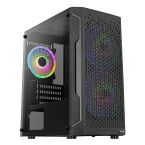 AEROCOOL skříň MC G Trinity, Micro tower, 1x USB 3.0, 1x USB 2.0, 2x audio, bez zdroje AEROCOOL skříň MC G Trinity, Micro tower, 1x USB 3.0, 1x USB 2.0, 2x audio, bez zdroje