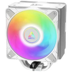 AKCIA!!! - ARCTIC Freezer 36 SI A-RGB (White) – White CPU Cooler for Intel and AMD
