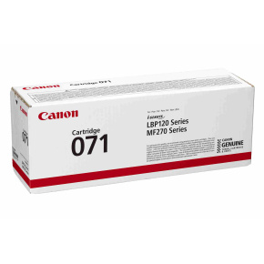 Canon TONER CRG 071BK černý pro MF275dw, MF272dw, LBP122dw (1 200 str.) BAZAR/POŠKOZENÝ OBAL