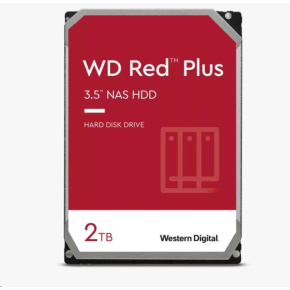 BAZAR - WD RED PLUS NAS WD20EFPX 2TB SATA/600 64MB cache 175 MB/s CMR BAZAR - WD RED PLUS NAS WD20EFPX 2TB SATA/600 64MB cache 175 MB/s CMR
