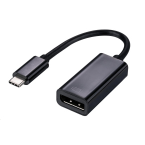 C-TECH adaptér Type-C na Displayport, M/F, 15cm