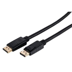 Kabel C-TECH DisplayPort 1.2, 4K@60Hz, M/M, 0,5m