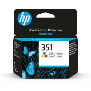 HP 351 Tri-color Ink Cart, 3,5 ml, CB337EE (170 pages)