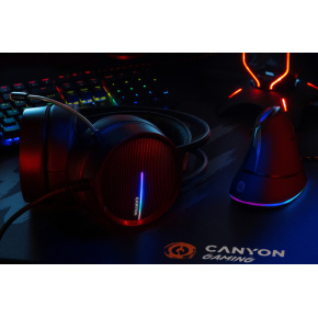 Canyon GK-4, Deimos herná klávesnica, USB, mechanická, LED podsvietenie 20 režimov, SK/CZ klávesy